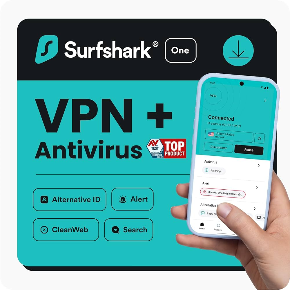 SurfShark Vpn 12 Mesi – 2 Dispositivi